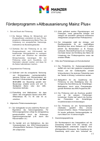 Vorschau der PDF-Datei Richtlinie_Altbausanierung Mainz Plus 20250101
